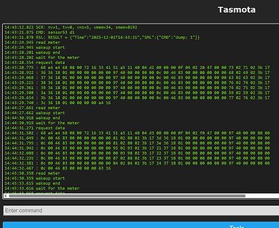 Tasmota Serieller Log-Output