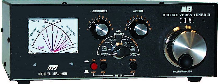 MFJ Deluxe Versa Tuner II Antennen-Tuner