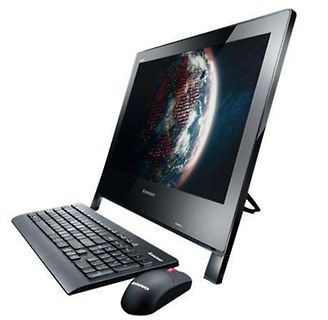 Computer mit Monitor, Tastatur und Maus