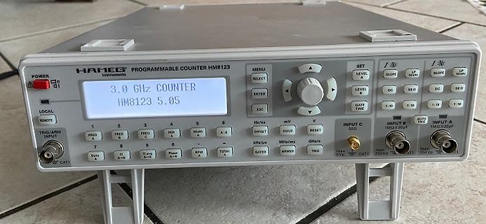 Hameg HM8123 programmierbarer Frequenzzähler