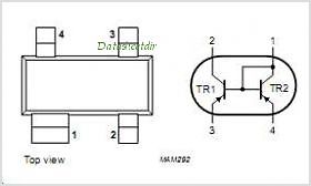 Pinbelegung und Schaltplan eines Transistors