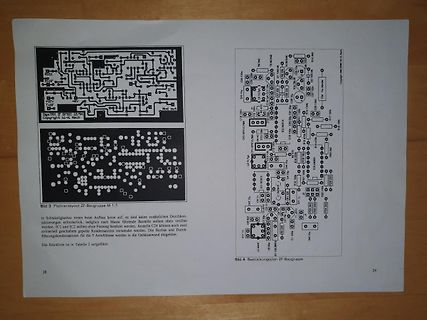Bestückungsplan und Platinenlayout ZF-Gruppe