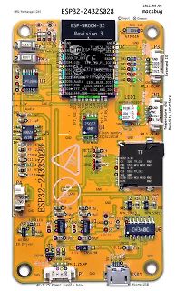 ESP32-2432S028 Mikrocontroller Board mit Display