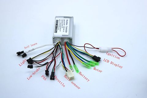 Brushless Controller mit Kabelbelegung