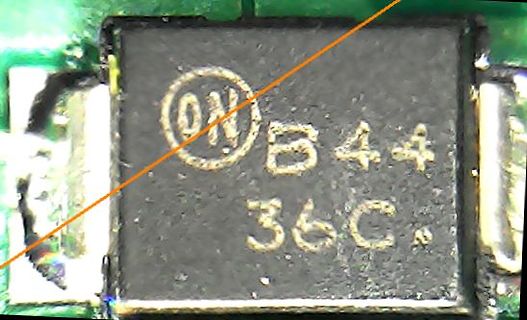 Nahaufnahme eines elektronischen Bauteils