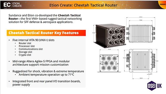 Produktpräsentation Cheetah Tactical Router