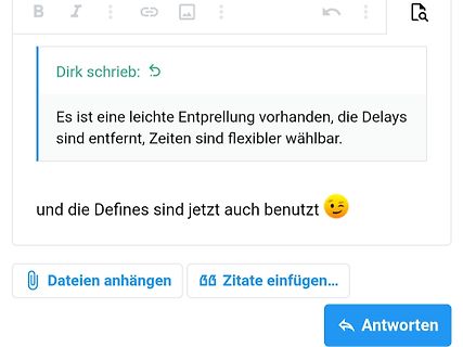 Forenbeitrag über Software-Anpassungen