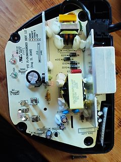 Innenansicht einer Leiterplatte eines elektronischen Geräts
