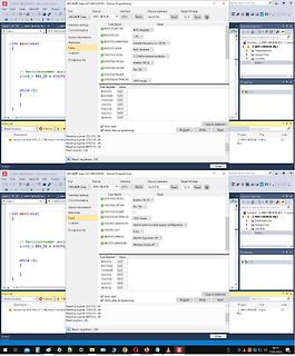 Microchip MPLAB IDE Softwarefenster