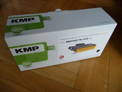 Verpackung einer KMP Tonerpatrone