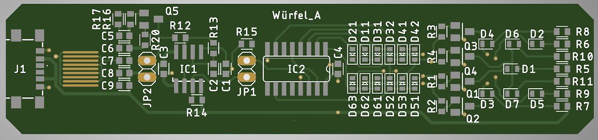 PCB-Layout einer Leiterplatte