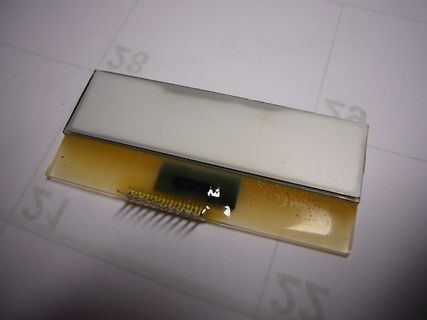 LCD-Display auf Leiterplatte
