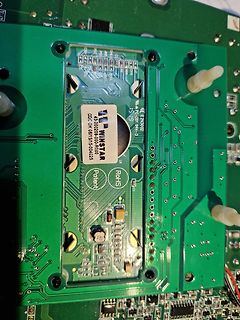 Foto einer Leiterplatte mit WINSTAR Displaymodul