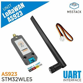 M5Stack LoRaWAN AS923 Modul mit Antenne