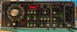 Leistungsgenerator TG 1000 Funktionsgerät