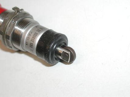 Nahaufnahme eines mechanischen Endschalters