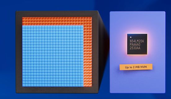 3D-Rendering eines Speicherchips