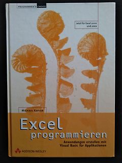 Buchcover Excel programmieren