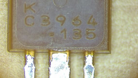 Nahaufnahme eines elektronischen Bauteils