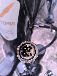 Elektrischer Anschluss eines Fahrrads