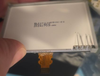 Flexibles Flachbandkabel und Leiterplatte mit Beschriftung