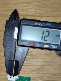 Messung mit digitalem Messschieber