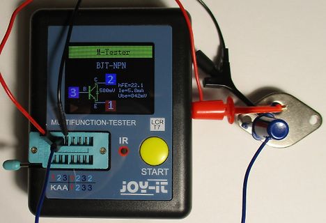 Multifunktions-Tester mit BJT-NPN Messung