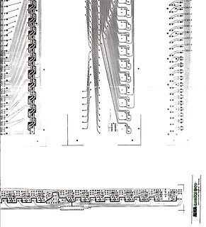 Leiterplatten-Layout einer digitalen Schaltung