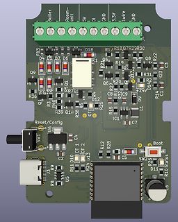 CAD-Layout einer Leiterplatte