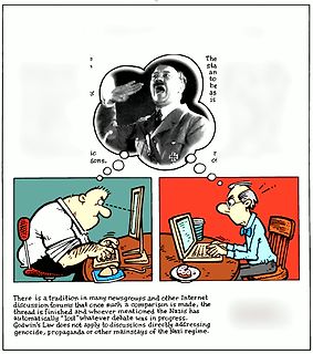 Comic über Godwin's Law