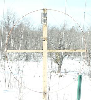 Selbstgebauter Rundstrahlantenne im Freien