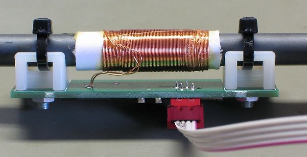 Aufbau einer Spule auf einer Leiterplatte