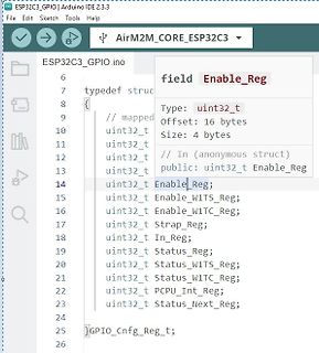 Programmcode in der Arduino IDE