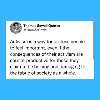Meme mit Zitat von Thomas Sowell