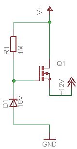 Schaltplan einer Transistor-Schaltung