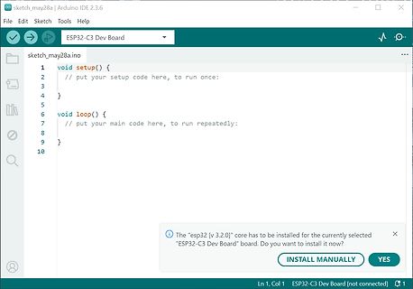 Arduino IDE mit ESP32-C3 Board Fehlermeldung