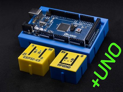 Arduino Mega mit ESP32-C3 und RP2040 Modulen