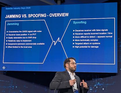 Präsentation über Jamming vs. Spoofing