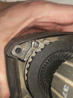 Nahaufnahme eines mechanischen Bauteils oder Getriebeteils