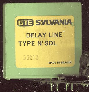 GTE Sylvania Delay Line Bauteil
