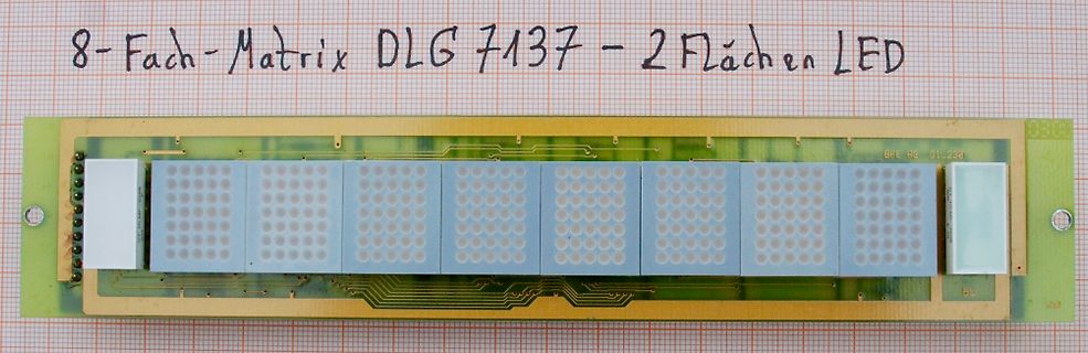 8-Fach-Matrix DLG 7137 LED-Leiterplatte