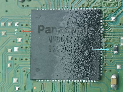 Panasonic Chip auf Leiterplatte