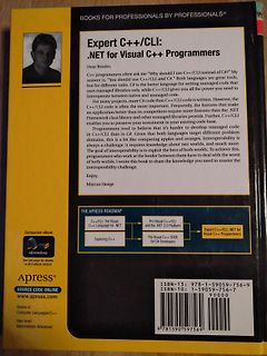 Rückseite eines Fachbuchs über C++/CLI