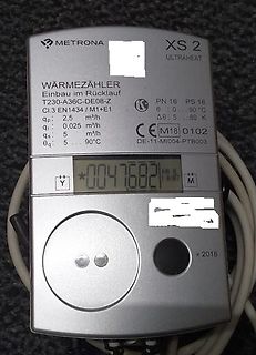 Metrona XS 2 Wärmezähler