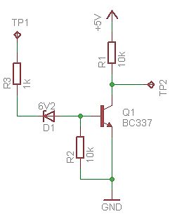 Schaltplan mit Transistor BC337