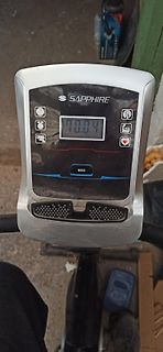Display eines Sapphire Fitnessgeräts