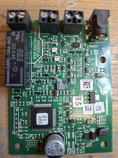 Leiterplatte mit elektronischen Bauteilen
