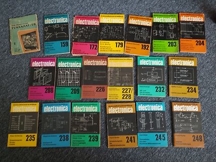 Sammlung von Amateurradio Electronica Heftchen