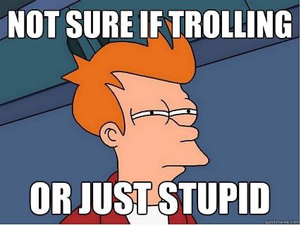 Meme mit Fry aus Futurama