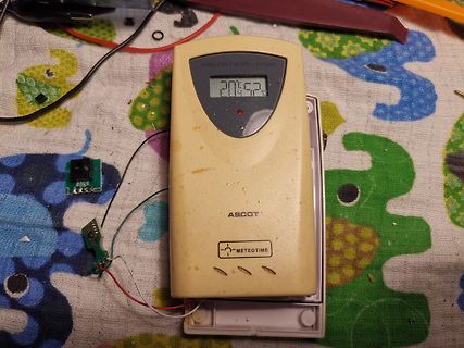 Wireless Thermo-Hygro Gerät mit freier Verdrahtung